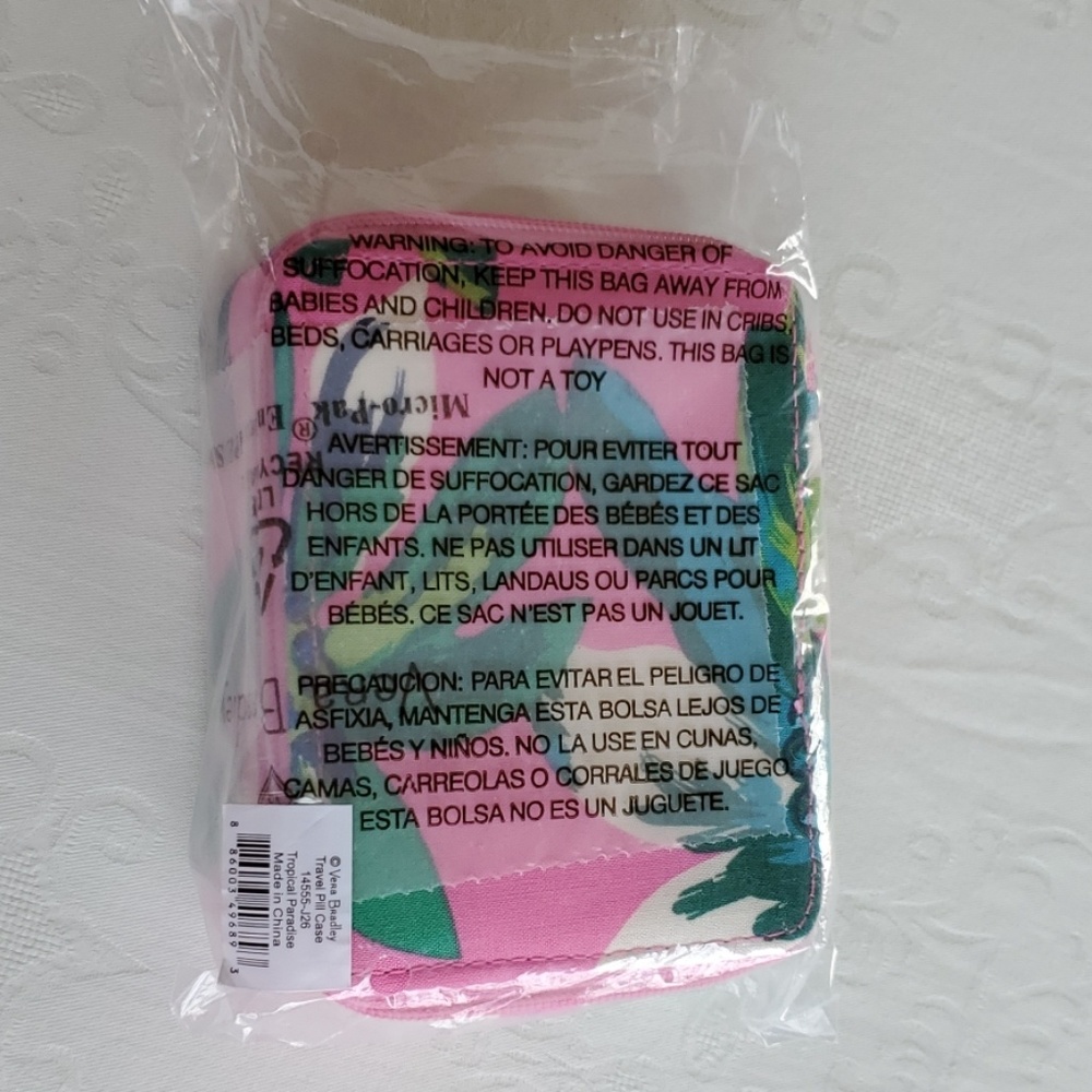 NEW Vera Bradley Travel Pill Tropical Paradise
